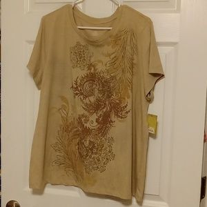 Sonoma short sleeve women's 1x top